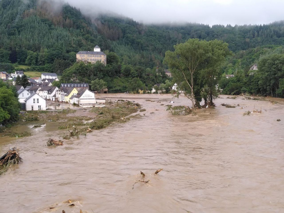 Flood in Altenahr, Germany, July 2021