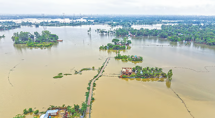 What is the solution to the growing floods and waterlogging?