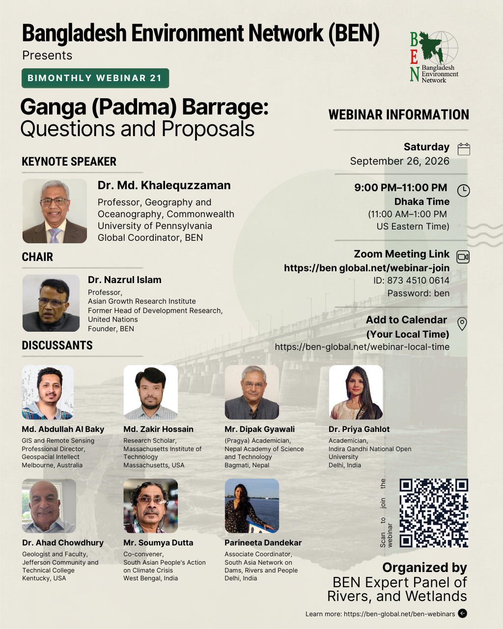 BEN Webinar 21 Flyer